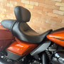 Encosto de Piloto Destacável Extra Confort para Harley-Davidson - Inox Polido