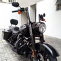 Guidão Ape Hanger Classic Robust 1.1/4" para Harley-Davidson Touring Road King - Preto