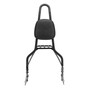 Sissy Bar Desmontável King 25" com Bagageiro Removível para Harley-Davidson Softail Standard - Preto