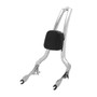 Kit Sissy Bar Backbone 25" + Dockings + Bagageiro para Harley-Davidson Touring Ultra Glide - Inox Polido