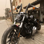Guidão Diablo Rhino 2" para Harley-Davidson Softail Breakout - Preto