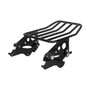 Kit Sissy Bar King Low 16" + Dockings + Bagageiro para Harley-Davidson Touring - Preto