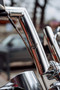 Kit Guidão King Rhino 2” + Cabos Mecânicos com Acelerador Eletrônico para Harley-Davidson Softail - Inox Polido
