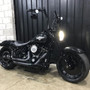 Guidão Diablo Quinado Brutale 1.1/2" para Harley-Davidson Softail - Preto