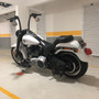Guidão King Quinado Clean Robust 1.1/4" para Harley-Davidson Softail - Preto