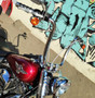 Guidão Ape Hanger Curve Brutale 1.1/2" para Harley-Davidson Softail - Inox Polido