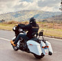 Sissy Bar King 20" Destacável para Harley-Davidson Touring - Preto