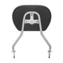 Sissy Bar King Low 16" Destacável para Harley-Davidson Touring - Inox Polido