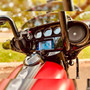 Guidão Ape Classic Rhino 2" para Harley-Davidson Touring Electra/Street/Ultra Glide - Preto