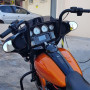 Guidão Ape Hanger Classic Brutale 1.1/2" para Harley-Davidson Touring Electra/Street/Ultra Glide - Preto