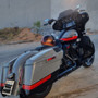 Guidão Ape Hanger Classic Robust 1.1/4" para Harley-Davidson Touring Electra/Street/Ultra Glide - Preto