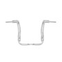 Kit Guidão Front King Rhino 2" + Cabos Mecânicos com Embreagem Hidráulica para Harley-Davidson Touring Electra/Street/Ultra Glide - Inox Polido