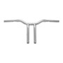 Guidão Sun Bar Pullback Robust 1.1/4" + Relocador de Velocímetro Display para Harley-Davidson Softail - Inox Polido