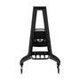 Sissy Bar Square Bone Brutale 25" Destacável com Bagageiro Removível para Harley-Davidson Softail Deluxe - Preto