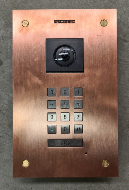 Copper Intercom with or without Integrated Letterbox