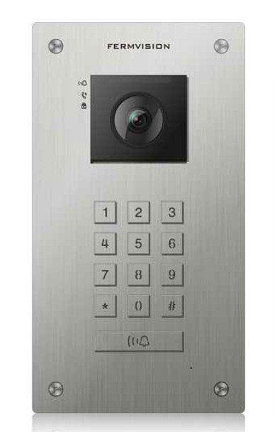 Qseries 2-Wire Flush Keypad Door Station