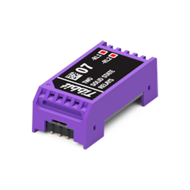 Two solid state relays