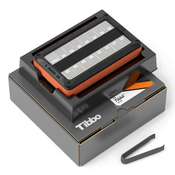 Size 3 Linux Tibbo System Box, Gen. 2 - Fully assembled LTPB3 + LTPS3(G2), in retail packaging (TPB3-PACK). Includes remover tongs