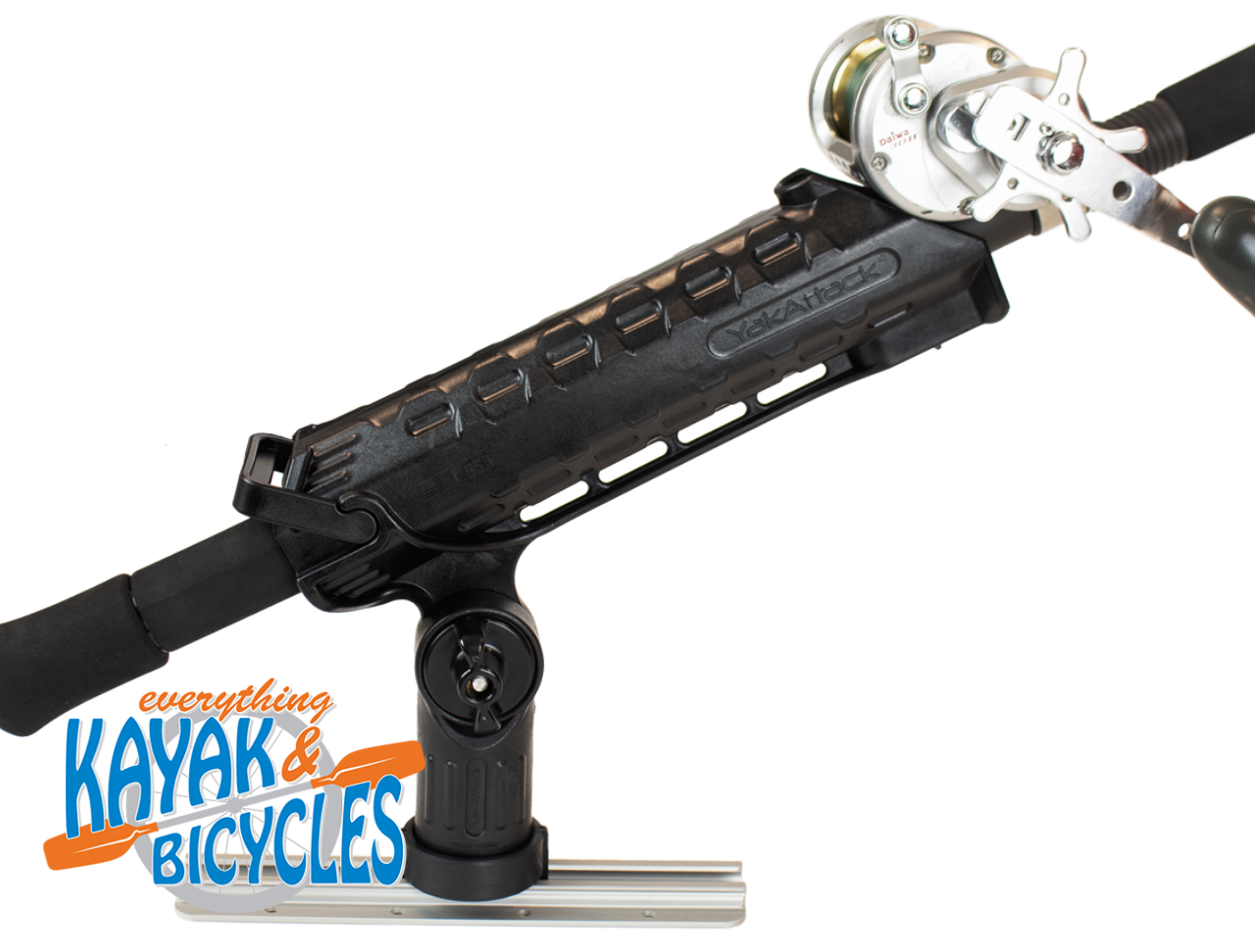 YakAttack AR Tube Rod Holder with Tack Mounted LockNLoad Mounting System