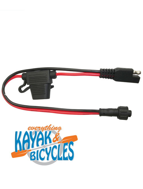Yak Power 12” Battery Terminal Connector with SAE to NOCQUA Connector 
