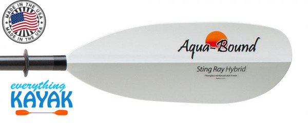  Aqua-Bound Sting Ray Hybrid Paddle 2pc Snap