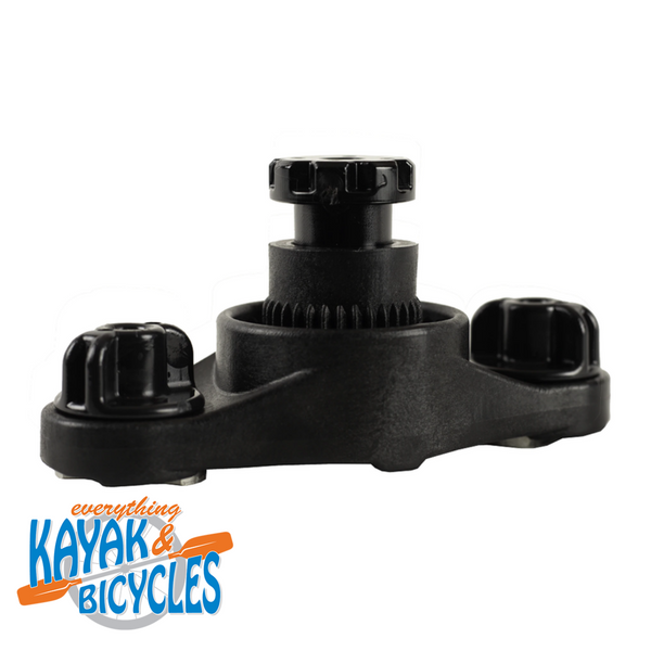 YakAttack HD Mount LockNLoad Track Base | Everything Kayak & Bicycles