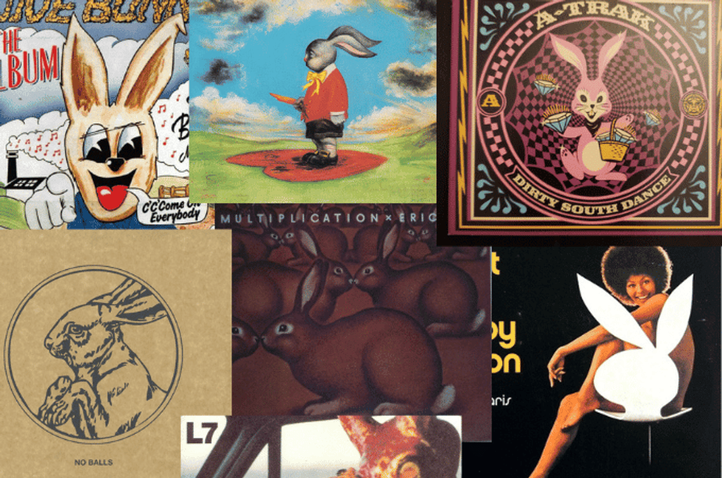  Hopping into the Groove: The Wildest Rabbit-Themed Album Covers This Easter