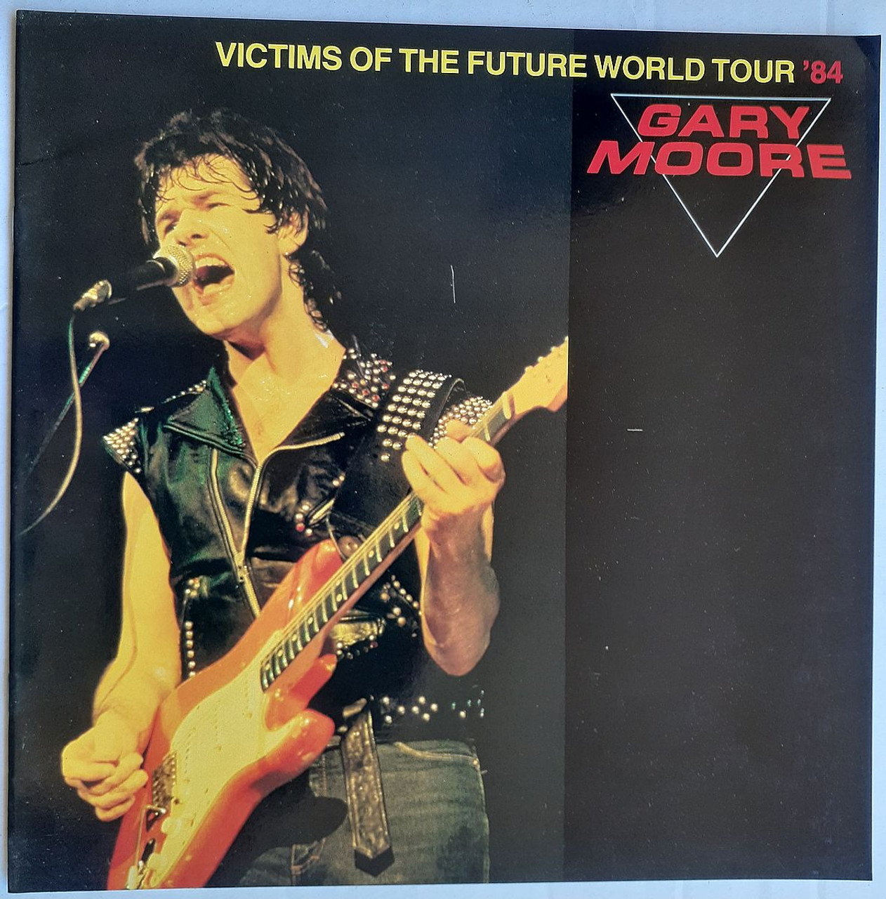 宅込 1984年 gary moore ワールドツアーパンフ 全員のサイン入り - CD