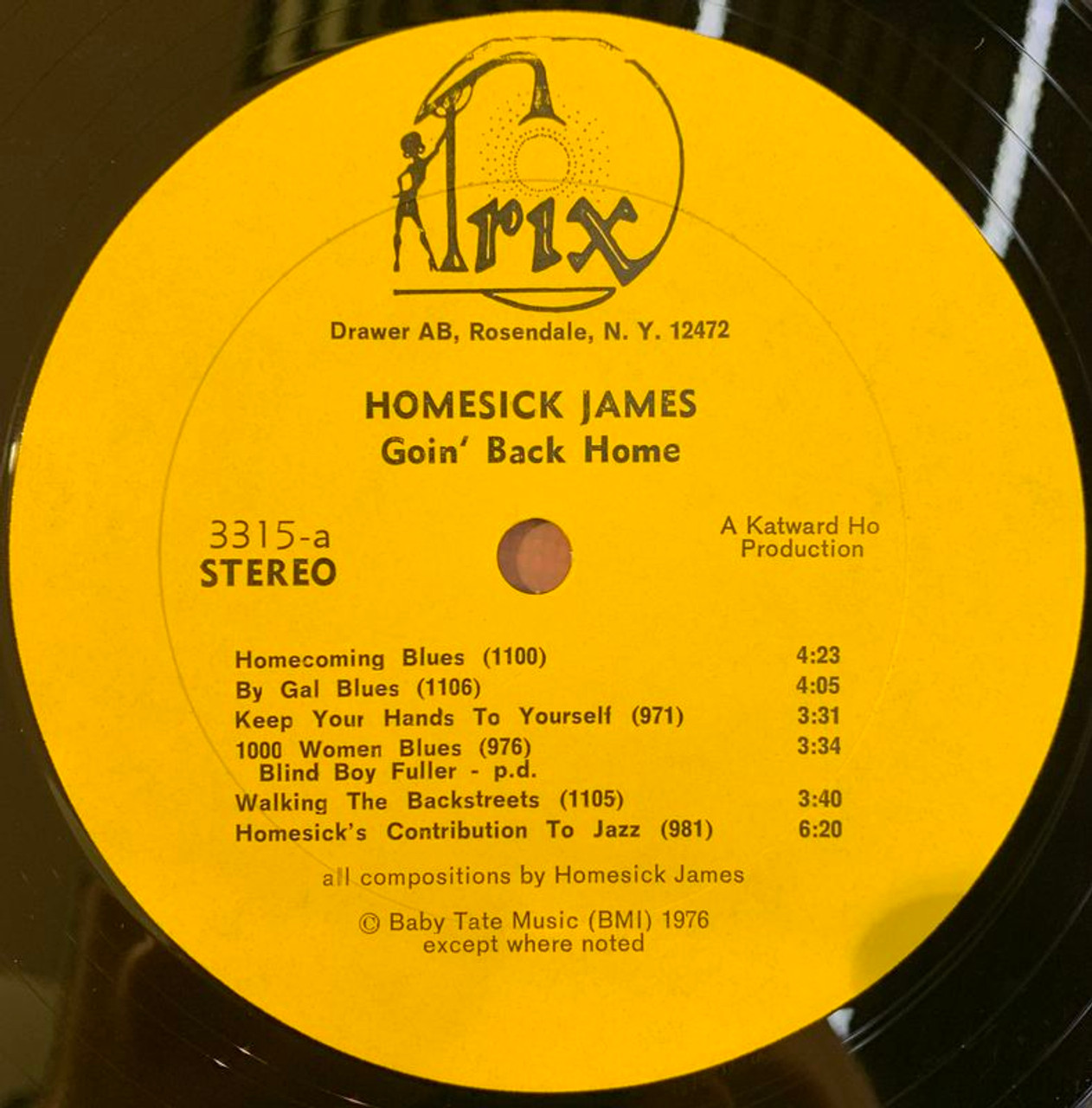 Homesick James - Goin' Back Home Vinyl (Secondhand) - Rockaway Records  Australia