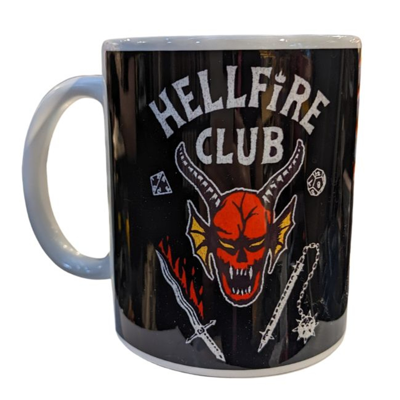 Stranger Things Hellfire Club Mug - Black