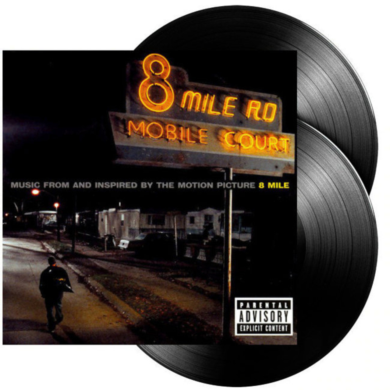 ☆ 8 Mile サントラ ２枚組 レコード - レコード