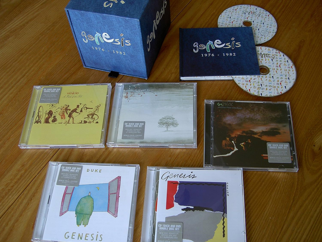 Genesis – 1976 - 1982 12 Disc CD Hybrid SACD DVD Boxed Set Second 