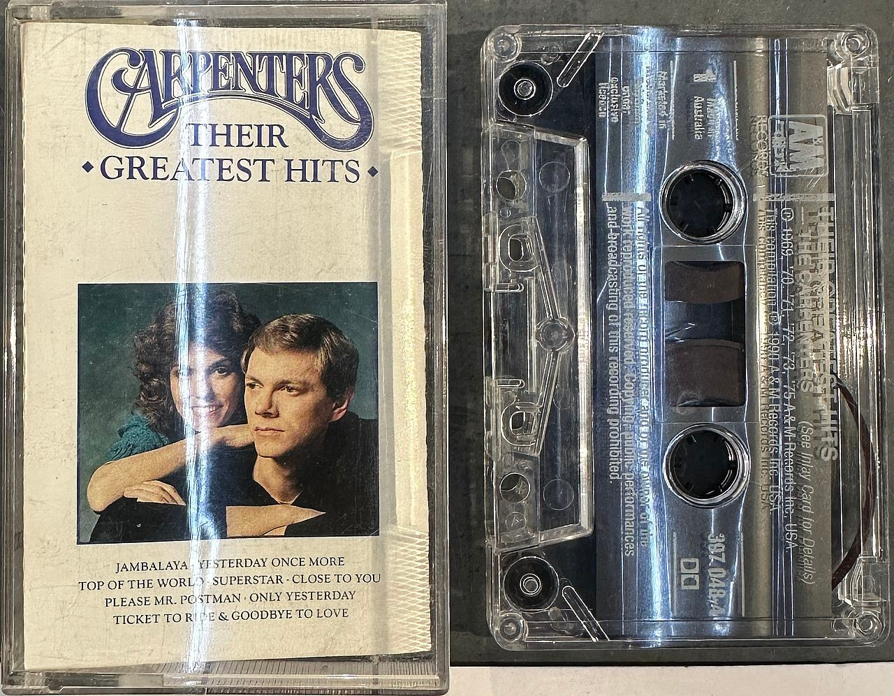 Carpenters – Their Greatest Hits Cassette (Used) - Rockaway Records  Australia