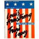 Louis Armstrong & Trini Lopez- Australian  Original 1964 Concert Tour Program