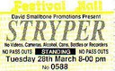 Stryper - Festival Hall Brisbane Australia 28 March 1989 Vintage Ticket