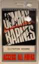 Jimmy Barnes - All Areas Laminate Backstage Pass