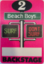 Beach Boys -  Backstage Pass TRAFFIC LIGHTS PINK