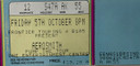 Aerosmith - Vintage Concert Ticket