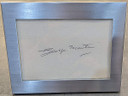 Beatles - 2000 George Martin Framed Signature/Autograph