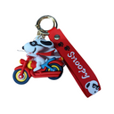 Peanuts - Assorted Characters 3D Rubber Keyring