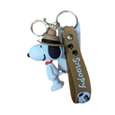 Peanuts - Assorted Characters 3D Rubber Keyring