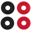Ernie Ball - Guitar Strap Blocks (Red & Black)