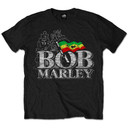 Bob Marley - Distress Logo Unisex T-Shirt
