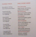 Uncle Bob's Band - Django Rock  1976 2CD (New)