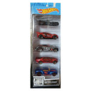 Hot Wheels -  5-Pack Justice League Batmobile, Cyborg, Wonder Woman, Flash & Superman Die Cast Cars