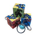 Marvel/DC - Superhero Magic Cube Keyring