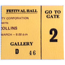 Phil Collins - No Jacket Required Original 1985 Concert Tour Program With Festival Hall Ticket D46