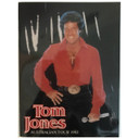 Tom Jones - Australian Tour 1983 Original Concert Tour Program With Signature