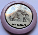 Beatles - Original 1960s Coloured Plastic 3 Inch Pinback Button