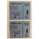 Charley Pride - 1986 Australia & New Zealand Original Concert Tour Program (Autographed) With Concert Ticket Stubs